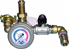 Регулятор с 1 патрубком проходной пневмозаглушки с 2 каналами для испытаний трубопроводов Vetter PDK 170/200 FLEX Регулятор с 1 патрубком проходной пневмозаглушки с 2 каналами для испытаний трубопроводов Vetter PDK 170/200 FLEX
